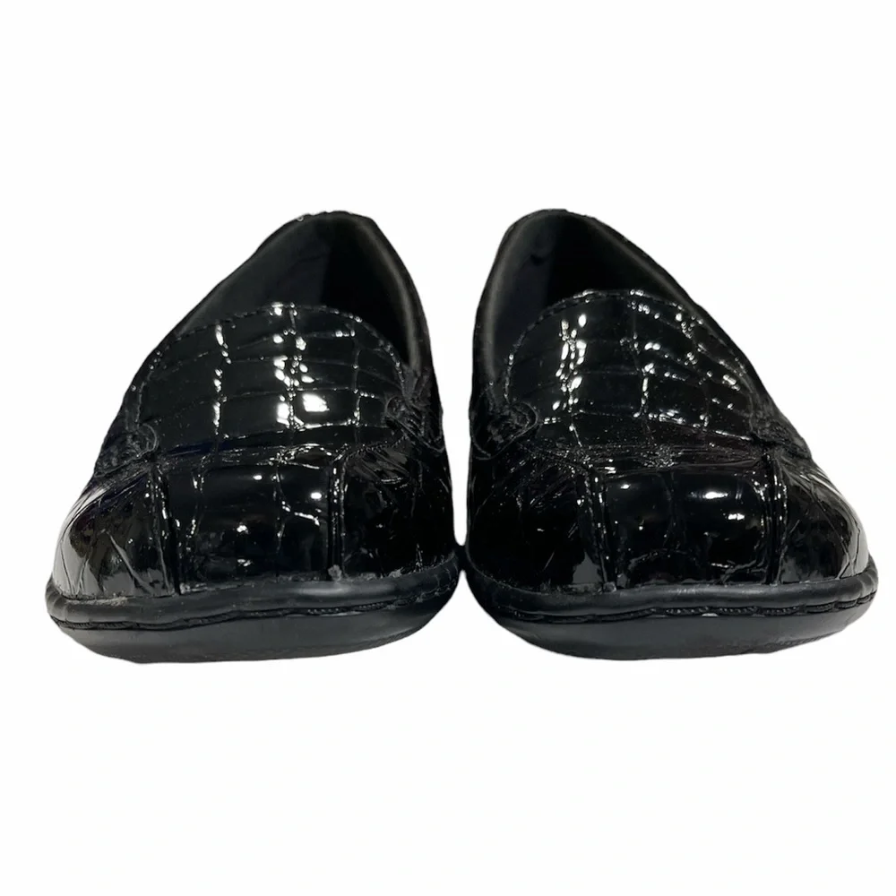 Clarks Collection Leather Slip-on Loafers - Bayou  6M  0488 - Picture 5 of 14